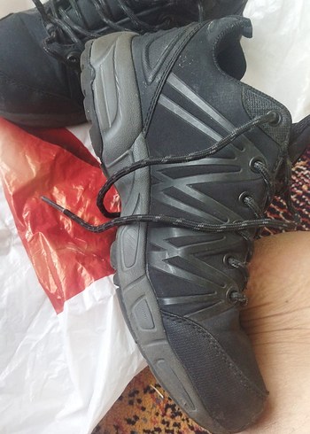 Siyah Bağcıklı Erkek Çocuk Kauçuk Botlar - Görsel 2