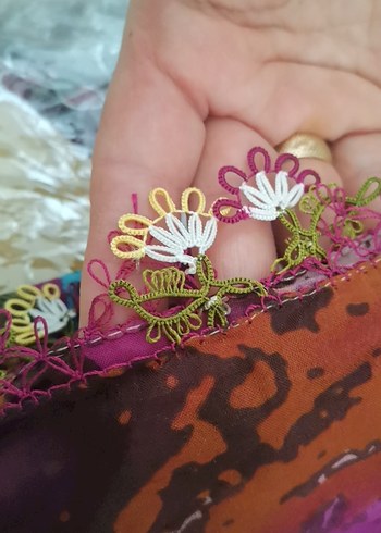 Mekik ve iğne oyası - Görsel 2