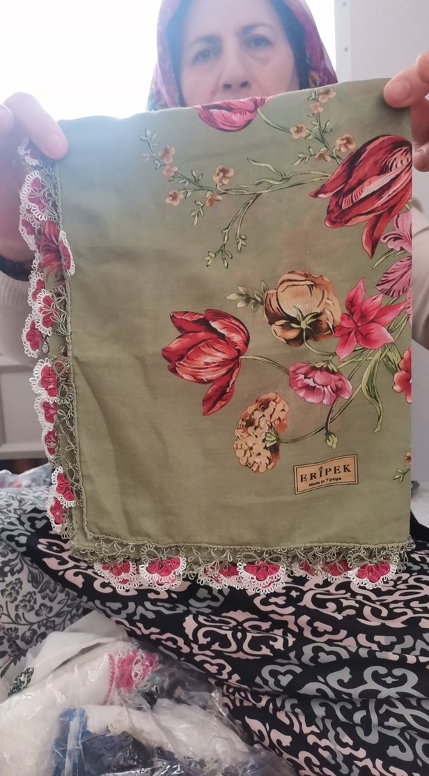 4 kenarlı kadın yazma - Görsel 2