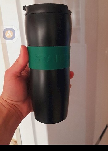 Siyah Starbucks Termos Bardak