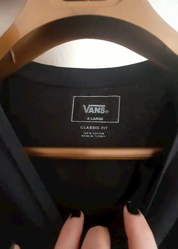 Vans Siyah Baskılı Erkek Tişört - Görsel 3