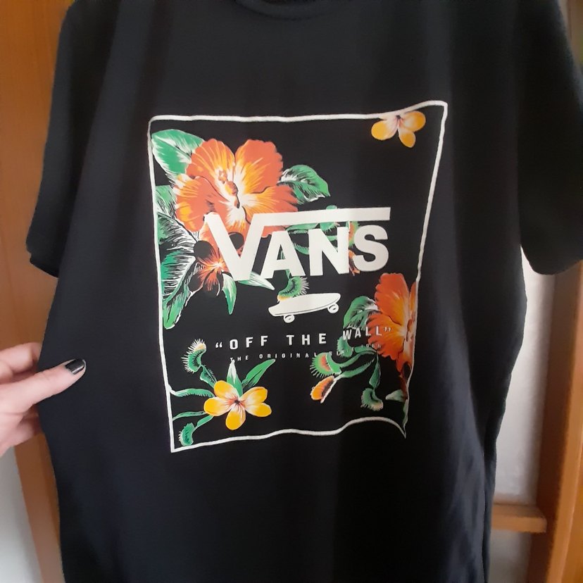 Vans Siyah Baskılı Erkek Tişört - Görsel 2