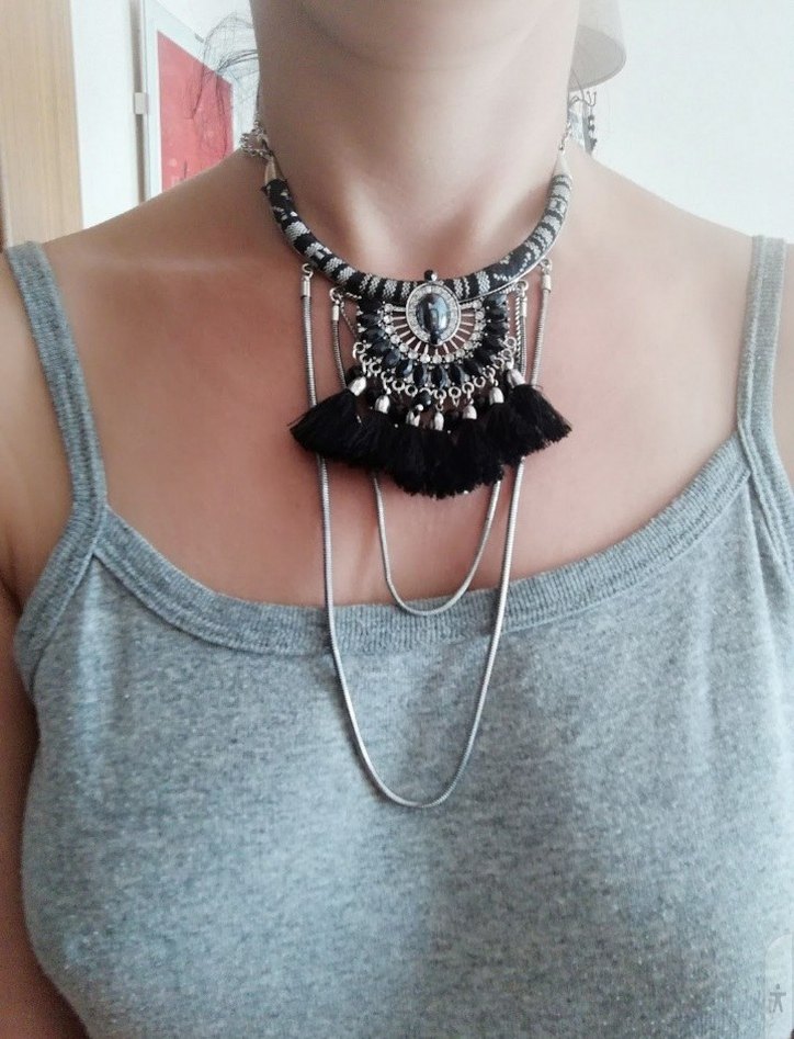 El Yapımı Etnik Kolye - Görsel 5