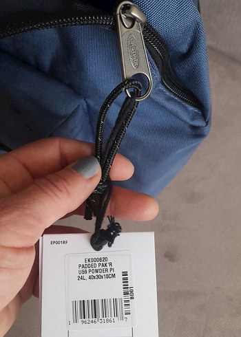 Eastpak Mavi Büyük Boy Sırt Çantası - Görsel 7