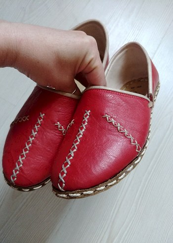 Hakiki Deri Elişi Gaziantep Yemeni - Görsel 2