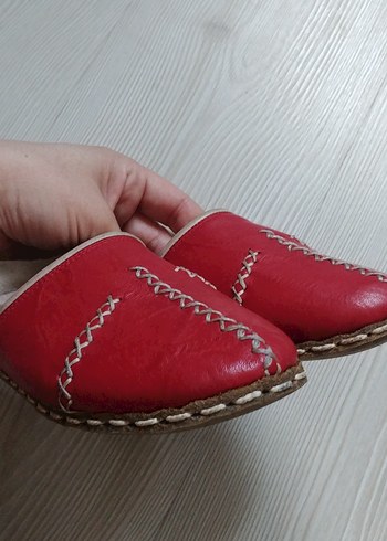 Hakiki Deri Elişi Gaziantep Yemeni - Görsel 3