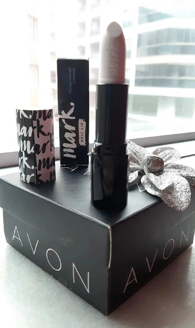 Avon Mark hologram Beyaz Ruj - Görsel 4