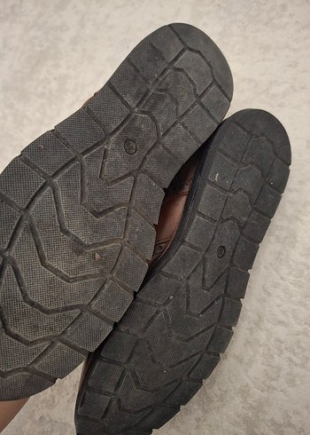 Kahverengi Deri Erkek Klasik Ayakkabı - Görsel 4