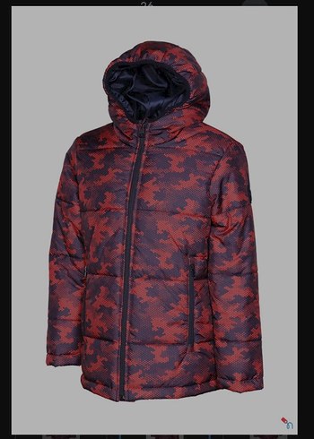 Hummel Kapüşonlu Erkek Çocuk Mont - Görsel 2