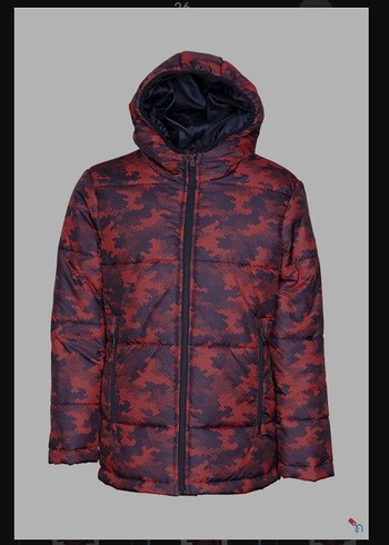 Hummel Kapüşonlu Erkek Çocuk Mont - Görsel 4