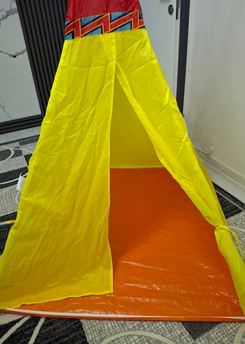 Renkli Çocuk Oyun Çadırı - Görsel 8
