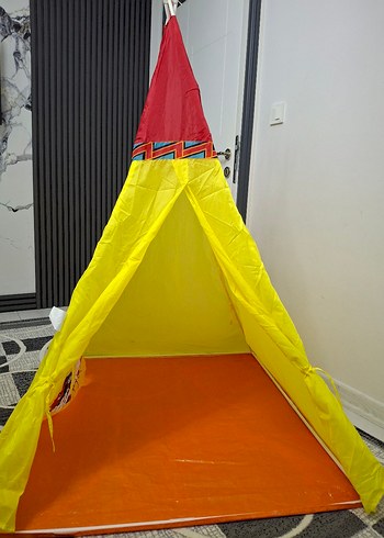Renkli Çocuk Oyun Çadırı - Görsel 3