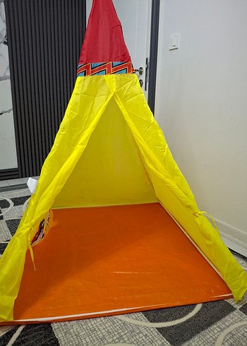 Renkli Çocuk Oyun Çadırı - Görsel 4