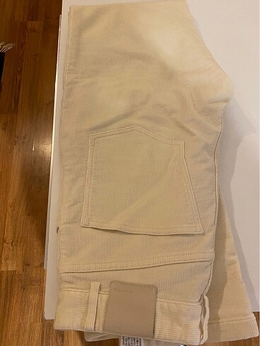 34 Beden Massimo dutti kadife pantolon