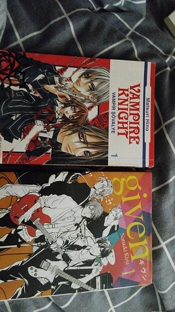  Beden Given & Vampire Knight manga