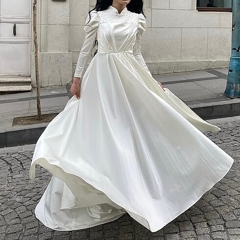 38 Beden Tasarım Nikah Elbisesi