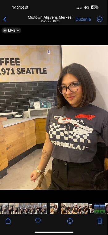 H&M Formula1 crop