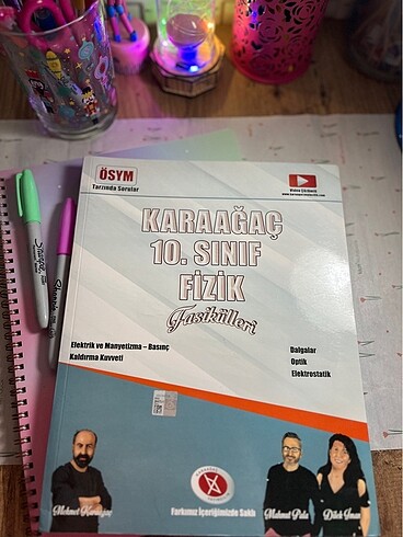Karaağaç Yayınları 10.sınıf fizik kitabı