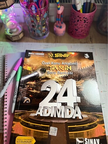 Sınav Yayınları 10.sınıf tarih test kitabı