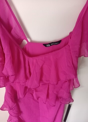 Şifon elbise - Görsel 5