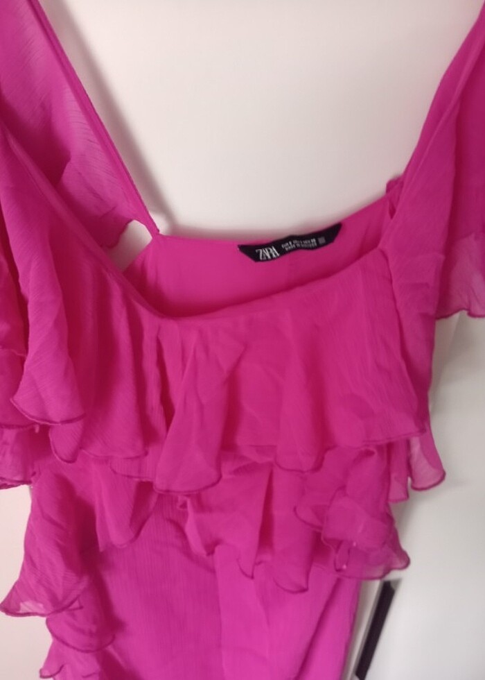 Şifon elbise - Görsel 5