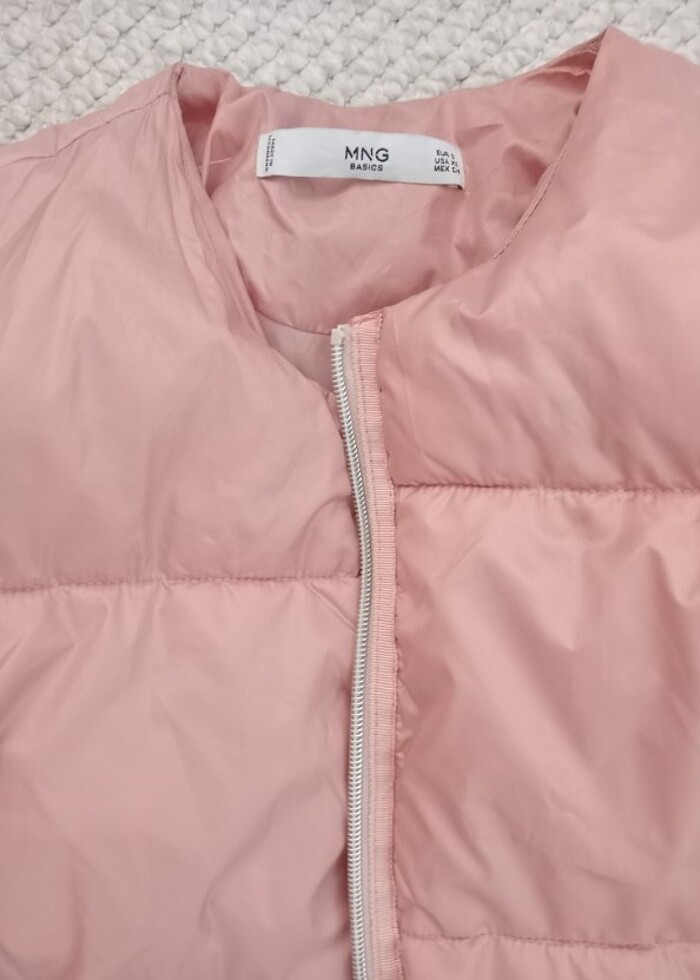 Mango şişme mont - Görsel 3