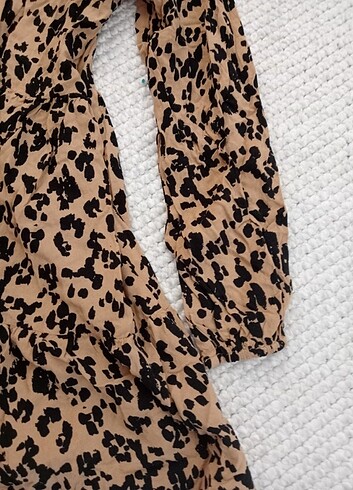 Stradivarius Leopar elbise