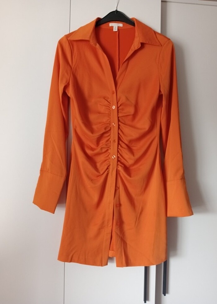 Saten elbise - Görsel 2