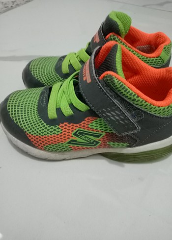 Yeşil Yılan Desenli Erkek Çocuk Spor Ayakkabı - Görsel 3