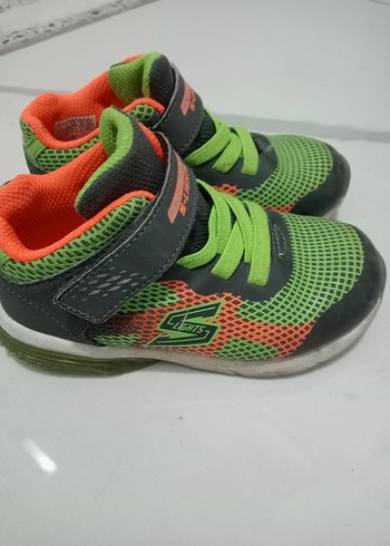 Yeşil Yılan Desenli Erkek Çocuk Spor Ayakkabı - Görsel 2