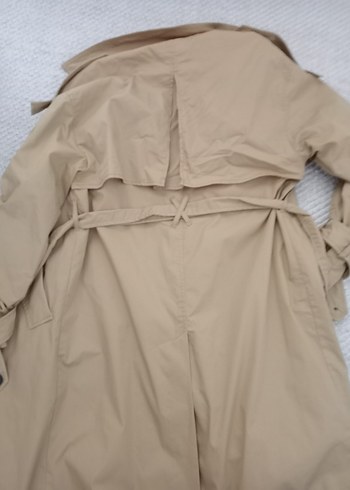 Bej Kadın Trençkot Bershka - Görsel 3