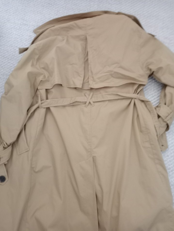 Bej Kadın Trençkot Bershka - Görsel 3