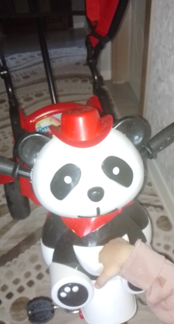 Renkli Kırmızı Panda Temalı Üç Tekerlekli Bisiklet - Görsel 2