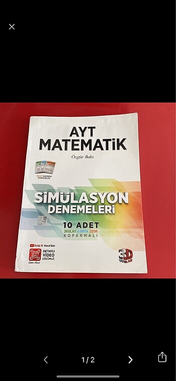 3D ayt matematik denemesi