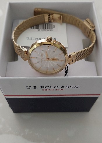 Beden Altın Sarısı US POLO ASSN. Kadın Kol Saati