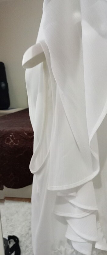 Zara Yazlık firfirlı şık gomlek