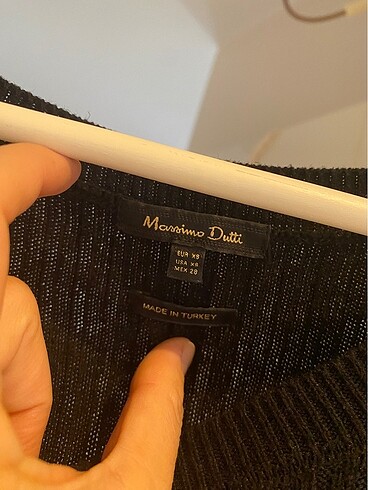 Massimo Dutti iki yandan yırtmaçlı elbise