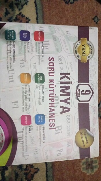 9. sinif kimya soru bankasi - Görsel 2