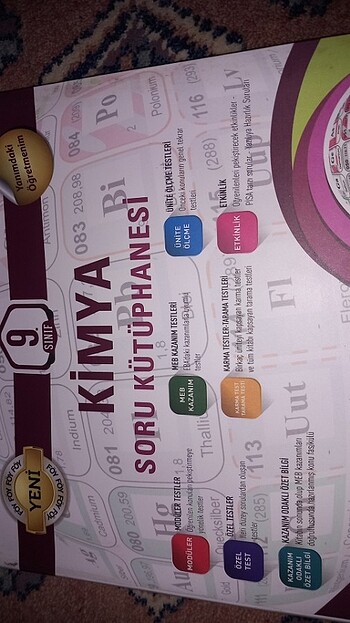 9. sinif kimya soru bankasi - Görsel 10