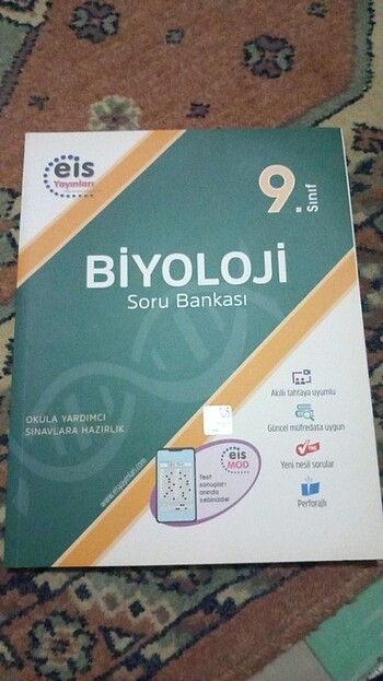 9. sınıf biyoloji soru bankası - Görsel 3