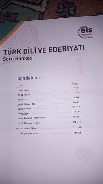 9. sınıf türk dili ve edebiyatı soru bankası - Görsel 3