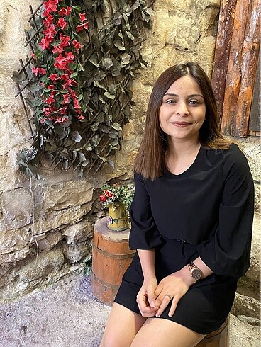 Mango kısa elbise - Görsel 2