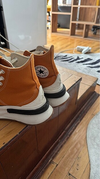 37 Beden Converse Hardal Sarı Orijinal