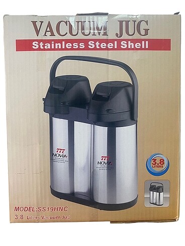 VACUUM 3.8 LİTRE ÇİFTLİ TERMOS
