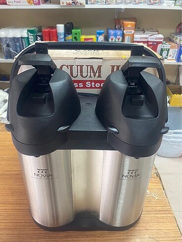 Beden gri Renk VACUUM 3.8 LİTRE ÇİFTLİ TERMOS