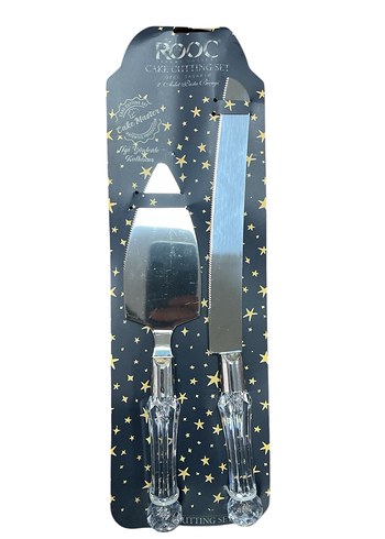 ROOC Lüks Pastakesme Bıçağı Ve Spatula - Görsel 6