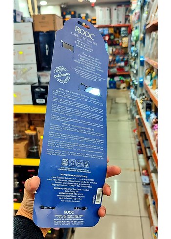 ROOC Lüks Pastakesme Bıçağı Ve Spatula - Görsel 7