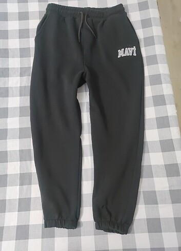Mavi loose fit siyah eşofman 