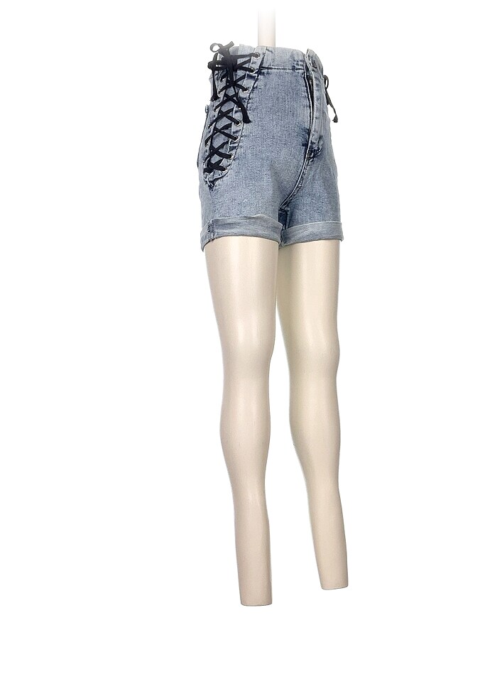 Vintage Love Mini Şort %70 İndirimli. - Görsel 2