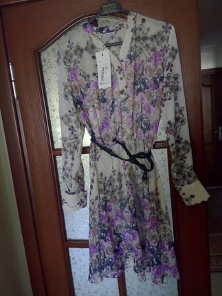 şifon tunik elbise